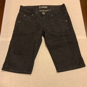 Ladies Hudson Jean shorts size 25